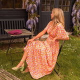 Sandra - Elegancka sukienka maxi