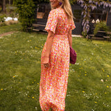Sandra - Elegancka sukienka maxi
