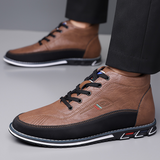 Sybe | Zwarte hoge casual schoenen